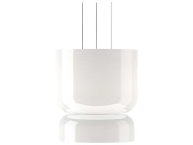 Pablo Totem Up and Down 2-Light Opal White Geometric Pendant PABTOTEUPDWNCB