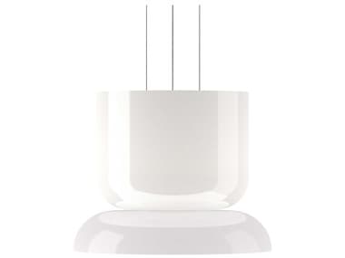 Pablo Totem Up and Down 2-Light Opal White Geometric Pendant PABTOTEUPDWNDB