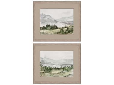 Paragon Landscapes Reservoir Wall Art Set of 2 PAD13028