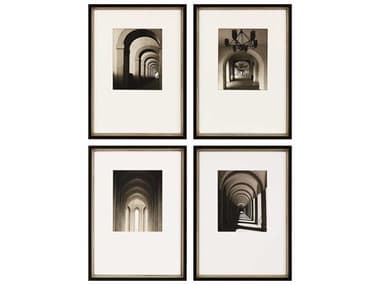 Paragon Architectural Arches in Light Wall Art Set of 4 PAD13188