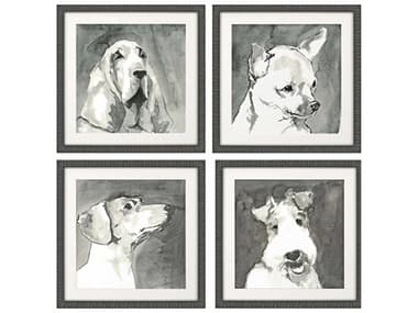 Paragon Animals Modern Dog Wall Art Set of 4 PAD13536