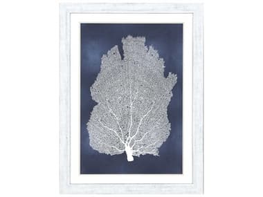 Paragon Waterside Sea Fan on Blue-I Wall Art PAD14010