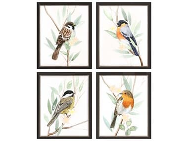 Paragon Animals Tree Toppers Wall Art Set of 4 PAD14286