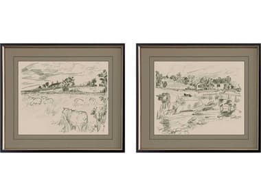 Paragon Scenic Sepia Scenes-I Wall Art (Set of 2) PAD15465