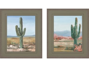 Paragon Landscapes Cactus Study Wall Art (Set of 2) PAD15577