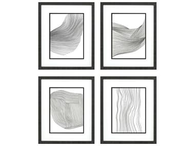 Paragon Abstract Linear Acoustic Wall Art (Set of 4) PAD15675