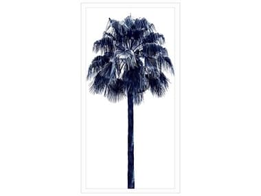Paragon Waterside Palm Tree Blue-IV Wall Art PAD15696