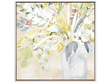 Paragon Florals Soft Floral Burst-II Canvas Wall Art PAD15758