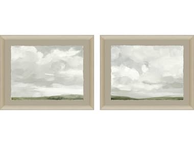 Paragon Landscapes Gray Stone Sky-II Wall Art (Set of 2) PAD15765