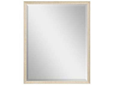 Paragon White 25''W x 31''H Rectangular Wall Mirror PAD15901