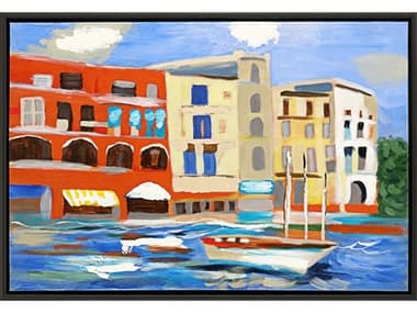 Paragon Waterside Coast of Capri-I Canvas Wall Art PAD22662