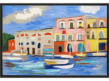 Paragon Waterside Coast of Capri-II Canvas Wall Art PAD22663