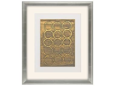 Paragon Geometrics Concentric in Gold Wall Art PAD22670