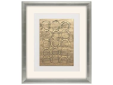 Paragon Geometrics Concentric in Champagne Wall Art PAD22671