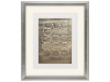 Paragon Geometrics Concentric in Aged Silver Wall Art PAD22672