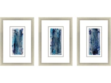 Paragon Abstract-Inner Glimpse-II Metal Wall Art (Set of 3) PAD22680