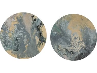 Paragon Tidal-III Metal Wall Art Set of 2 PAD22759