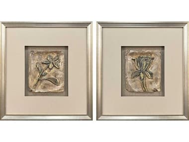 Paragon Florals Heirloom Blooms Shadow Box Set of 2 PAD22938