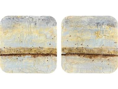 Paragon Landscapes Coastal Horizon-I Wood Wall Art Set of 2 PAD22942