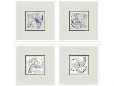 Paragon Abstract Pathways Wall Art Set of 4 PAD22954