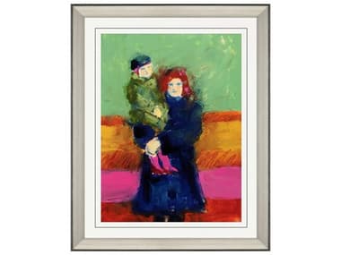 Paragon Figurative Green Mother and Child Wall Art PAD31004