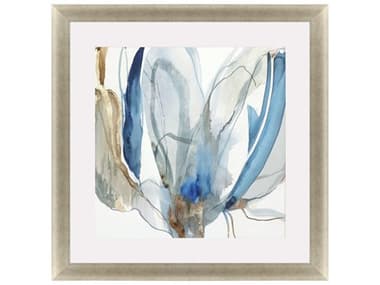 Paragon Florals Blue Refined-I Wall Art PAD31057