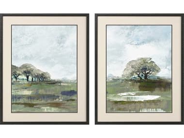 Paragon Landscapes Dusty Blue Sky Wall Art Set of 2 PAD31653