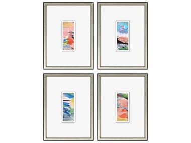 Paragon Abstract Homecoming-II Wall Art Set of 4 PAD31665