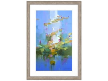 Paragon Waterside Water Lilies Wall Art PAD31675