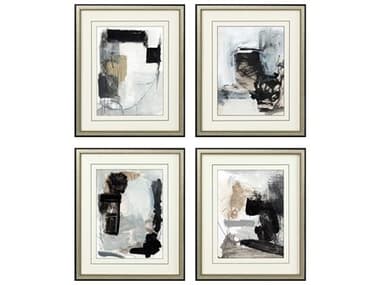 Paragon Abstract Hale Wall Art Set of 4 PAD31727