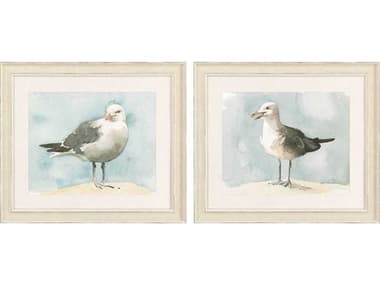 Paragon Animals Simple Seagulls Wall Art Set of 2 PAD31749