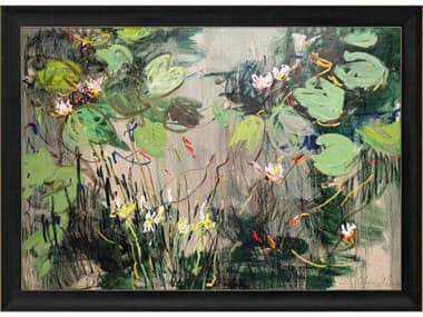 Paragon Waterside Water Lilies, Summer Pond Wall Art PAD31842