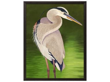 Paragon Animals Moonlight Blue Heron Wall Art PAD31883