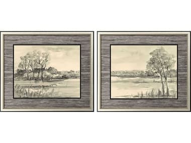 Paragon Graphite Plein Air Wall Art Set of 2 PAD31993