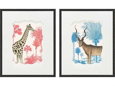 Paragon Animals Wild Wonderland-I Wall Art Set of 2 PAD32071