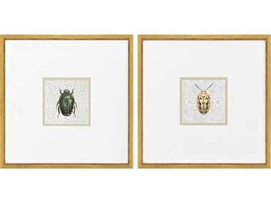 Paragon Animals Beetles Wall Art Set of 2 PAD32091