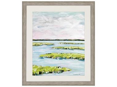 Paragon Waterside Early Morning Marsh Wall Art PAD32111