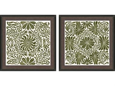 Paragon Florals Natural Symmetry Wall Art Set of 2 PAD32153