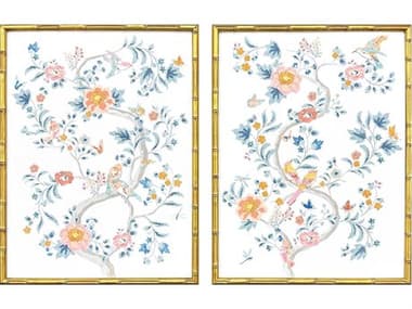 Paragon Florals Enchanted Wall Art Set of 2 PAD32323