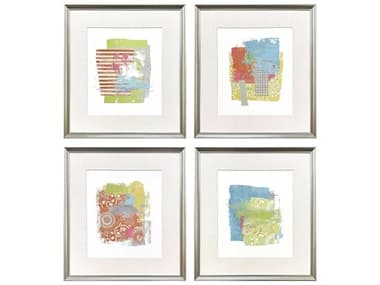 Paragon Abstract Perfect Day Wall Art Set of 4 PAD32348