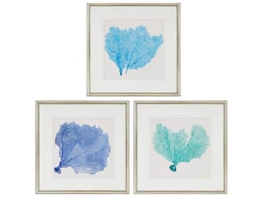 Paragon Naturals Sea Fan-II Wall Art Set of 3 PAD3652