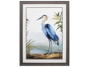 Paragon Waterside Blue Heron Wall Art PAD46148