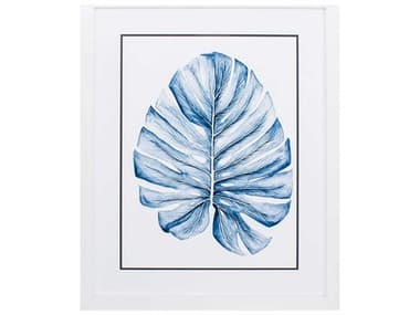 Paragon Waterside Indigo Tropical Leaf-I Wall Art PAD46160