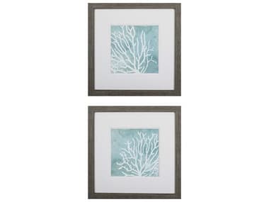 Paragon Waterside Sea Crown Wall Art Set of 2 PAD46192