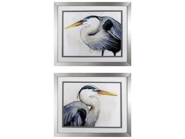 Paragon Waterside Blue Hunter Wall Art Set of 2 PAD46196