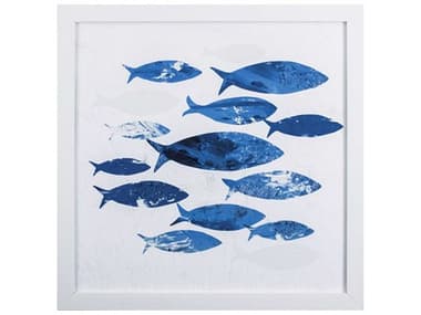 Paragon Waterside Sea Gold-I Wall Art PAD46236