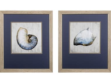 Paragon Waterside Simple Shell Wall Art Set of 2 PAD46281