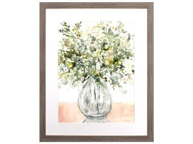 Paragon Florals Display Of Greens Wall Art PAD46418