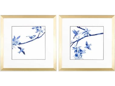 Paragon Florals Oriental Calm Wall Art Set of 2 PAD46557