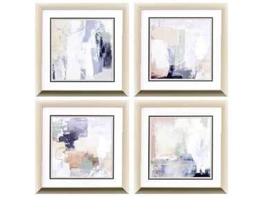 Paragon Abstract Simple Impression Wall Art Set of 4 PAD46583